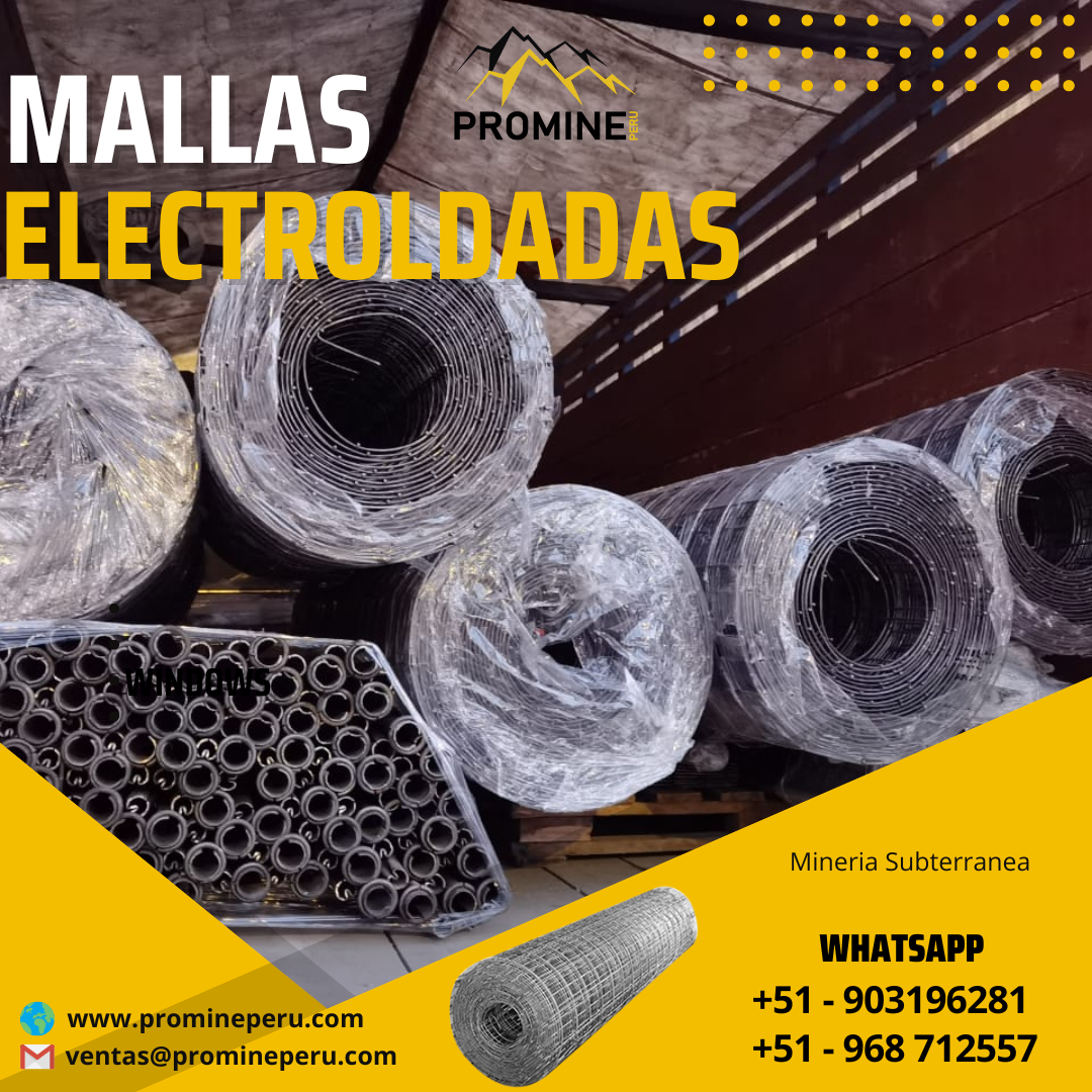 MALLAS ELECTROSOLDADAS ALTA CALIDAD PROMINE AQP